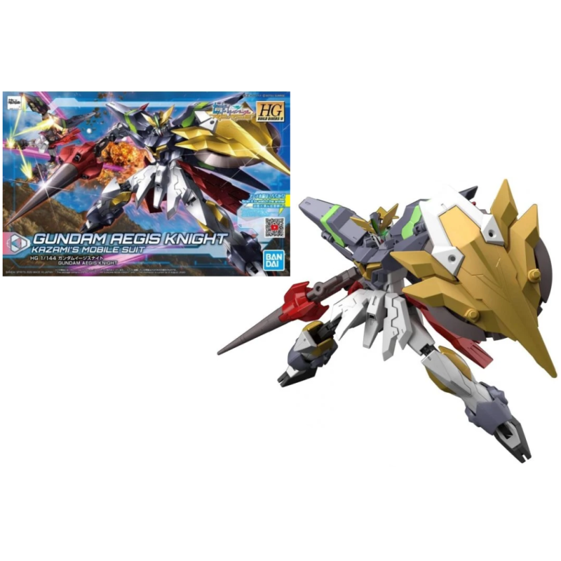GUNDAM - HGBDR 1/144 Gundam Aegis Knight - Model Kit 