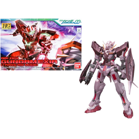 GUNDAM - HG 1/144 00 GN-001 Gundam Exia Trans-Am Mode - Model Kit 