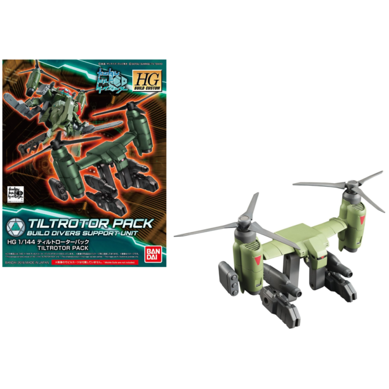 GUNDAM - HGBC 1/144 Tiltrotor Pack Build Divers Support - Model Kit 
