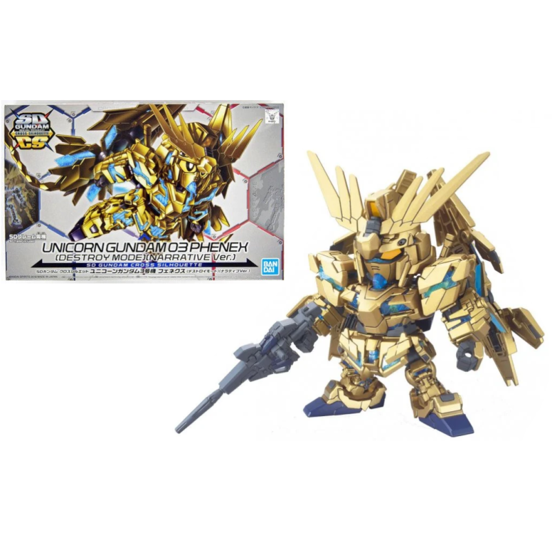 GUNDAM - BB394 Senshi RX-0 Unicorn Gundam 03 Phenex - Model Kit 