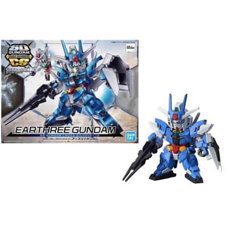 GUNDAM - SD Cross Silhouette Earthree Gundam - Model Kit 