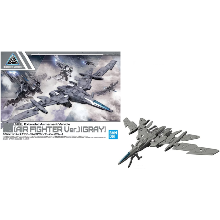 GUNDAM - 30MM 1/144 EVA Vehicle Air Fighter Gray - Model Kit 