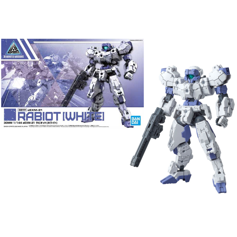 GUNDAM - 30MM eEXM-21 Rabiot White - Model Kit 