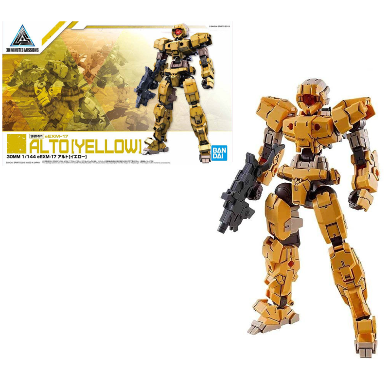 GUNDAM - 30MM eEXM-17 Alto Yellow - Model Kit 