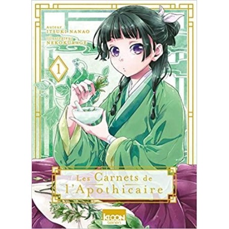 LES CARNETS DE L'APOTHICAIRE - Tome 1 