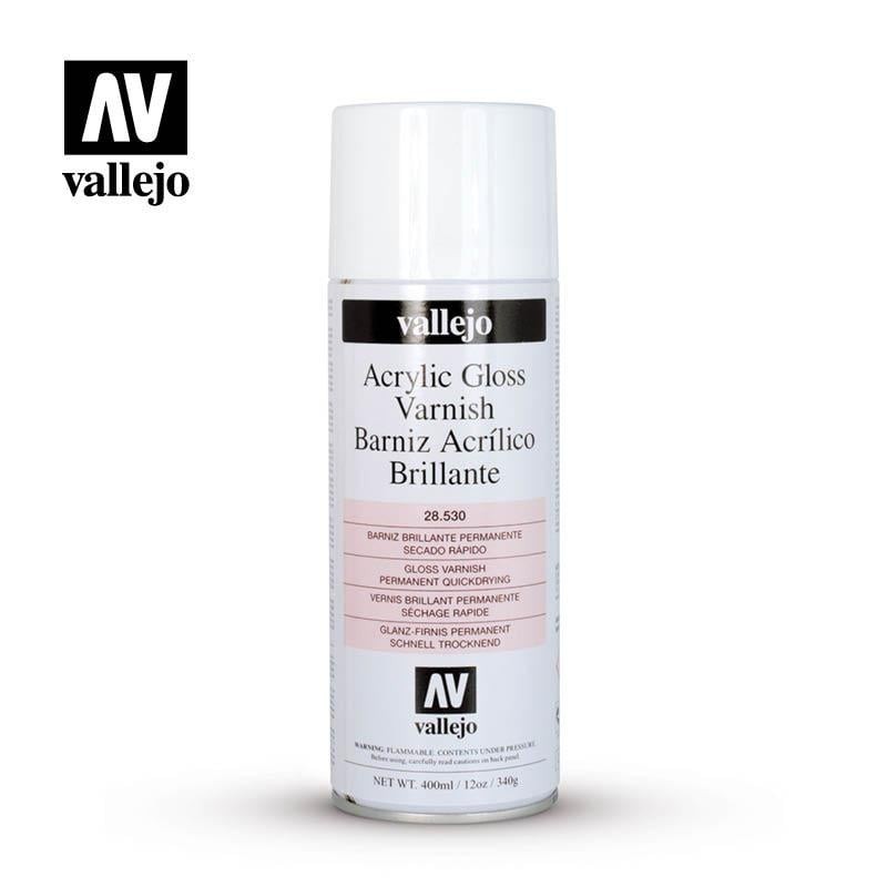 GUNDAM ACC - Aerosol Primer 400ml - Acrylic Gloss Spray Varnish 