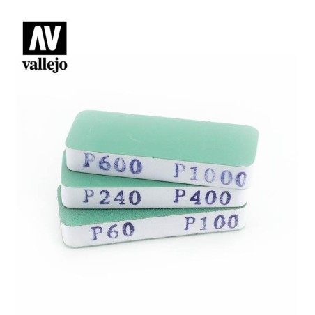 GUNDAM ACC - Ponceuse à Double Grain x3 '80x30x12mm' 