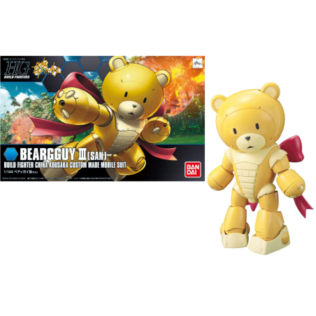 GUNDAM - HGBF 1/144 Beargguy III SAN China Kousaka Custom - Model Kit 