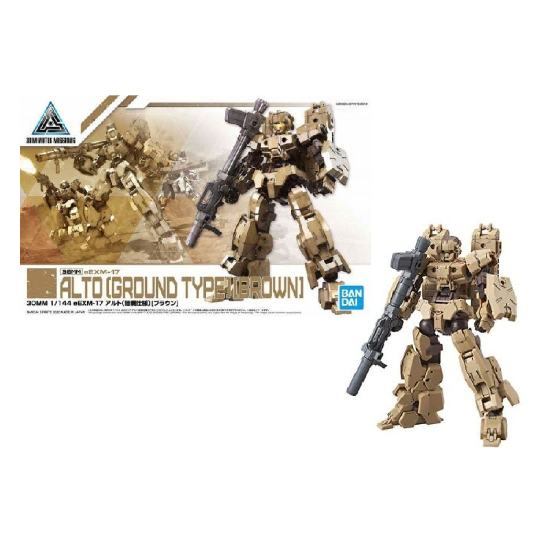 GUNDAM - 30MM 1/144 eEXM-17 Alto Ground Type Brown - Model Kit 