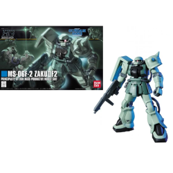 GUNDAM - HGUC 1/144 MS-06F-2 Zaku IIF2 Zeon M.P.M.S - Model Kit 2