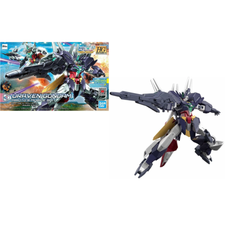 GUNDAM - HGBD:R 1/144 Uraven Gundam Hiroto's Mobile Suit - Model Kit 