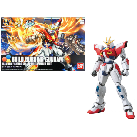 GUNDAM - HGBF 1/144 Build Burning Gundam Sekai Kamiklis - Model Kit 