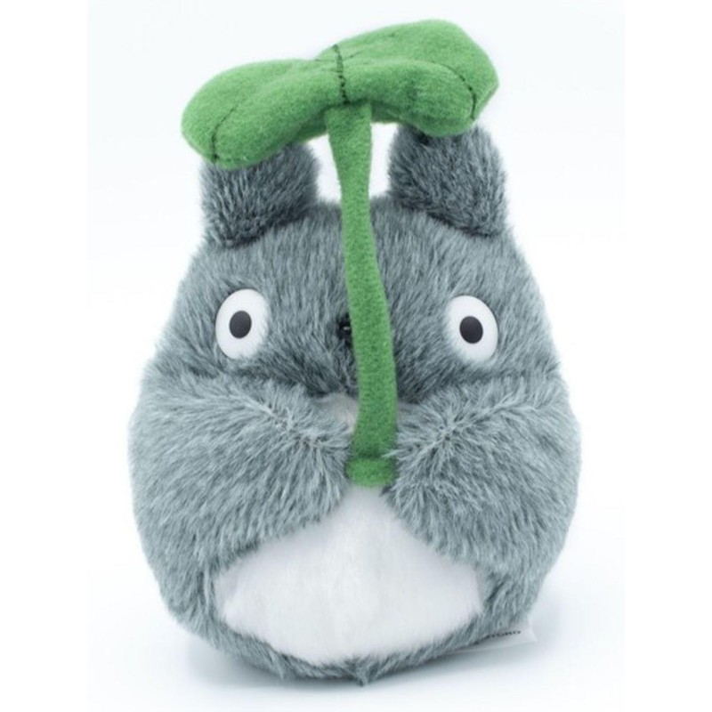 STUDIO GHIBLI - Totoro & sa feuille - Peluche 13cm 