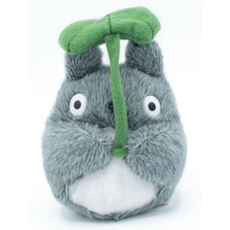 STUDIO GHIBLI - Totoro & sa feuille - Peluche 13cm 