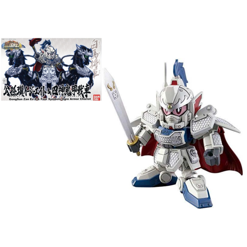 GUNDAM - BB Sneshi Sangokuden Zan EZ-8 & 4 Ogre Amror - Model Kit 