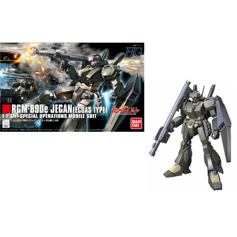 GUNDAM - HGUC 1/144 RGM-89DE Jegan Ecoas Type - Model Kit 