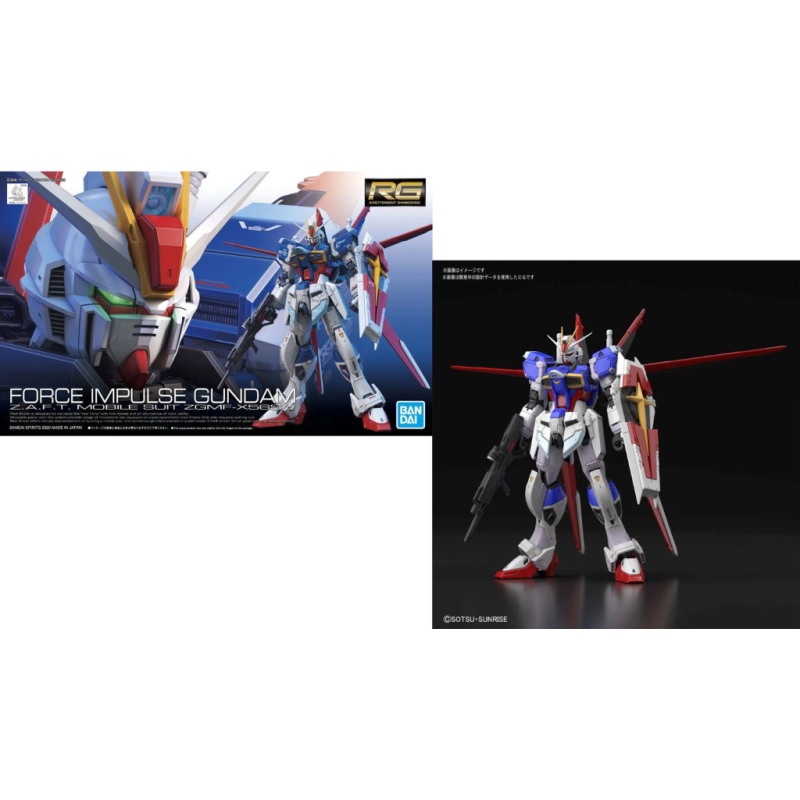GUNDAM - RG 1/144 Force Impusle Gundam ZGMF-X56S - Model Kit 