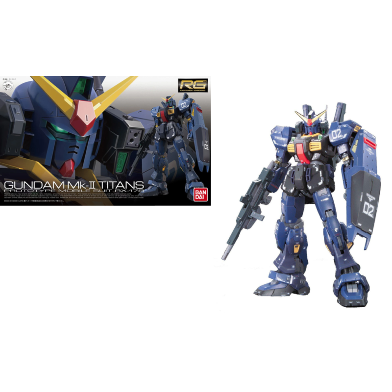 GUNDAM - RG 1/144 RX-178 Gundam MK-II Titans - Model Kit 