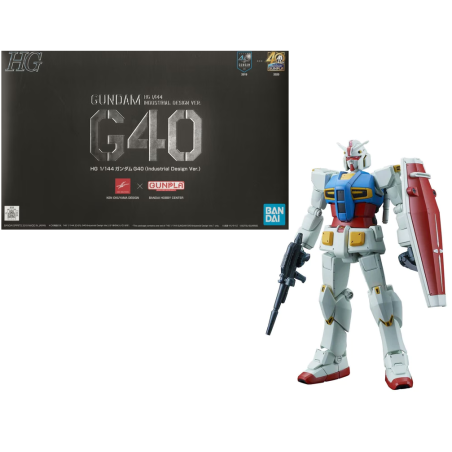 GUNDAM - HG Gundam G40 Industrial Design Version - Model Kit 