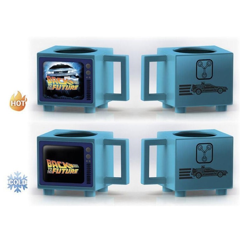 RETOUR VERS LE FUTUR - Convecteur temporel - Mug TV thermo 500ml 
