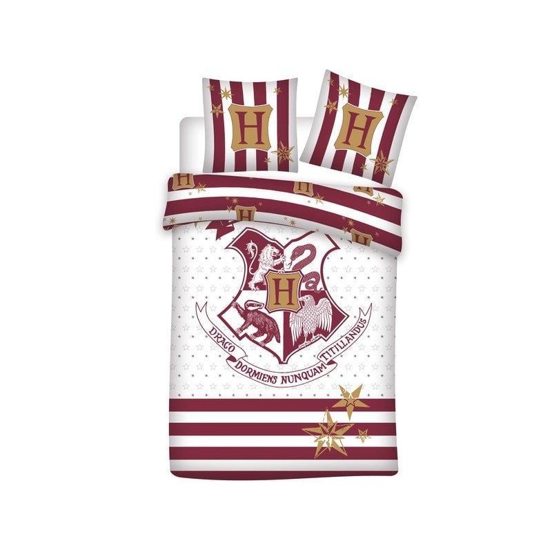 HARRY POTTER - Parure de lit 240x220cm - Hogwarts '100% Coton' 