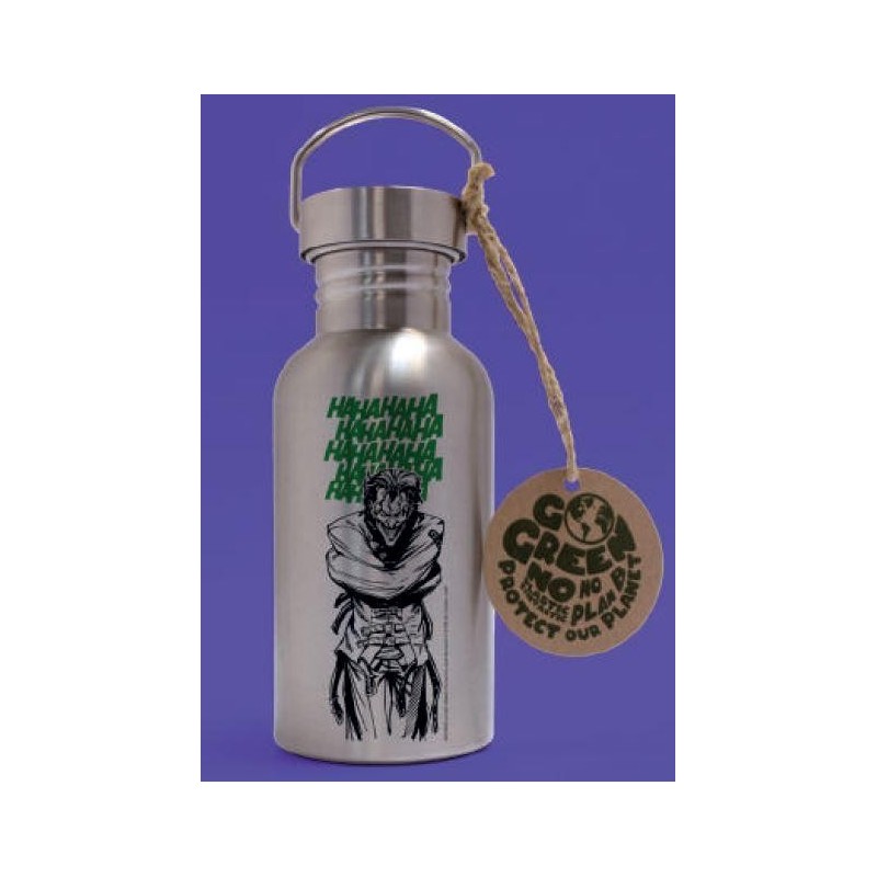DC COMICS - Joker Laughs - Bouteille en aluminium 500ml 