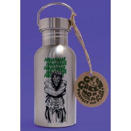 DC COMICS - Joker Laughs - Bouteille en aluminium 500ml 