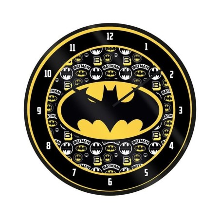 BATMAN - Logo - Horloge en plastique diamètre 25cm 
