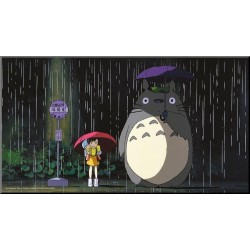STUDIO GHIBLI - Bus Stop - Tableau en bois 37.5x20.5cm 2