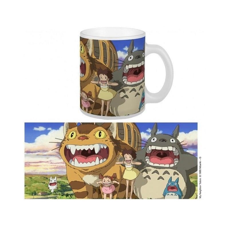 STUDIO GHIBLI - Nekobus & Totoro - Mug 300ml 