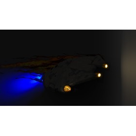 Lampe 3D LED Millennium Falcon 37 cm December 2022