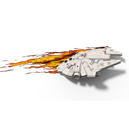 Lampe 3D LED Millennium Falcon 37 cm December 2022