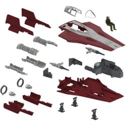 1/44 RESISTANCE A-WING FIGHTER, RED 2