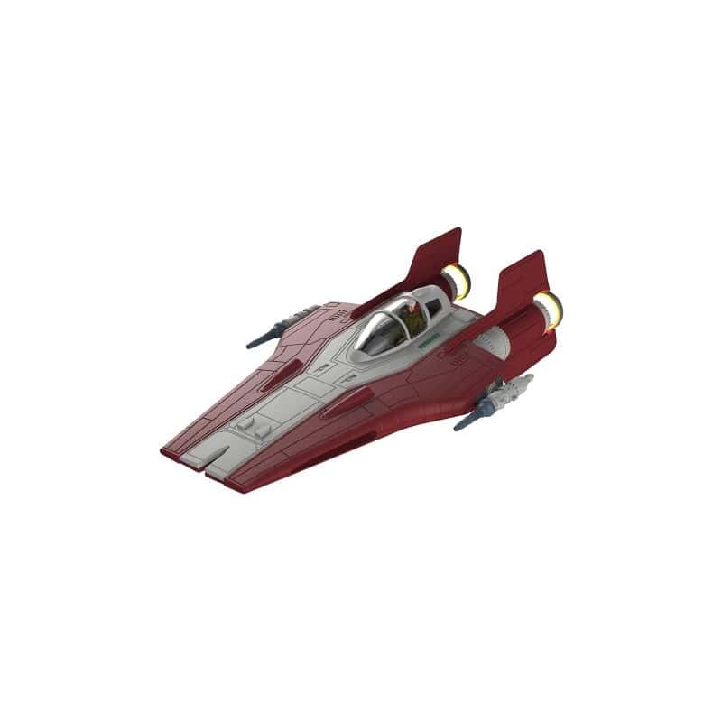 1/44 RESISTANCE A-WING FIGHTER, RED