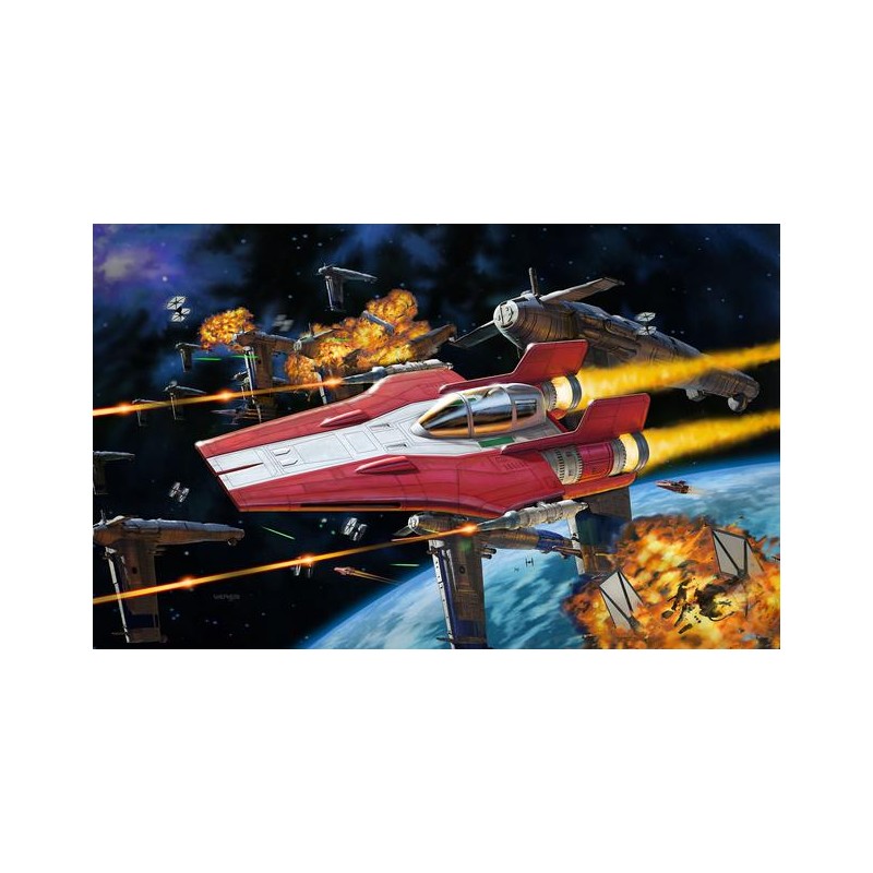 copy of 1/44 RESISTANCE A-WING FIGHTER, RED