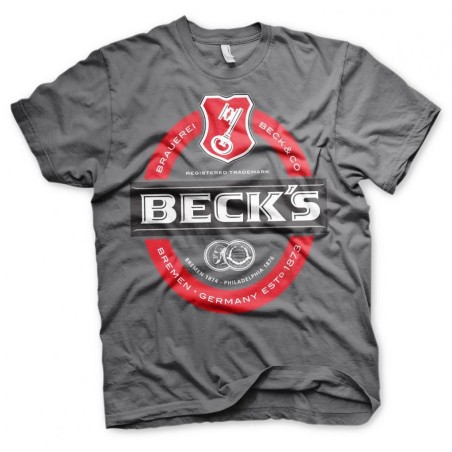 BEER - Beck's Label - T-Shirt - (XL) 