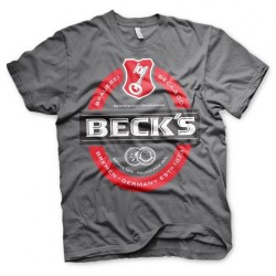 BEER - Beck's Label - T-Shirt - (S) 