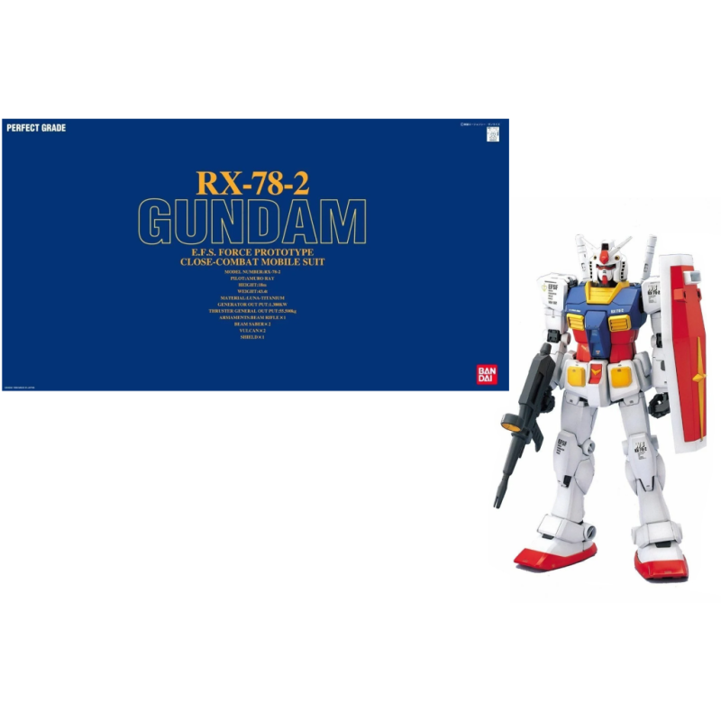 GUNDAM - PG 1/60 RX-78-2 Gundam - Model Kit REPROD 