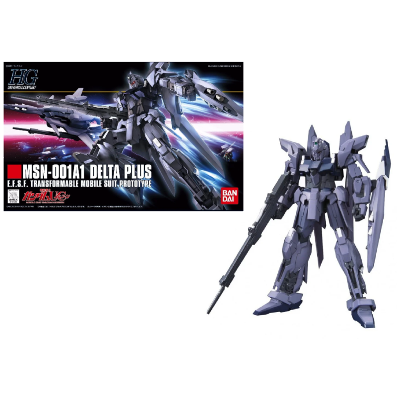 GUNDAM - HGUC 1/144 Delta Plus MSN-001A1 E.F.S.F. - Model Kit 