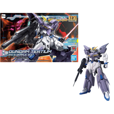 GUNDAM - HGBD:R 1/144 Gundam Tertium Sid's Mobile Suit - Model Kit 