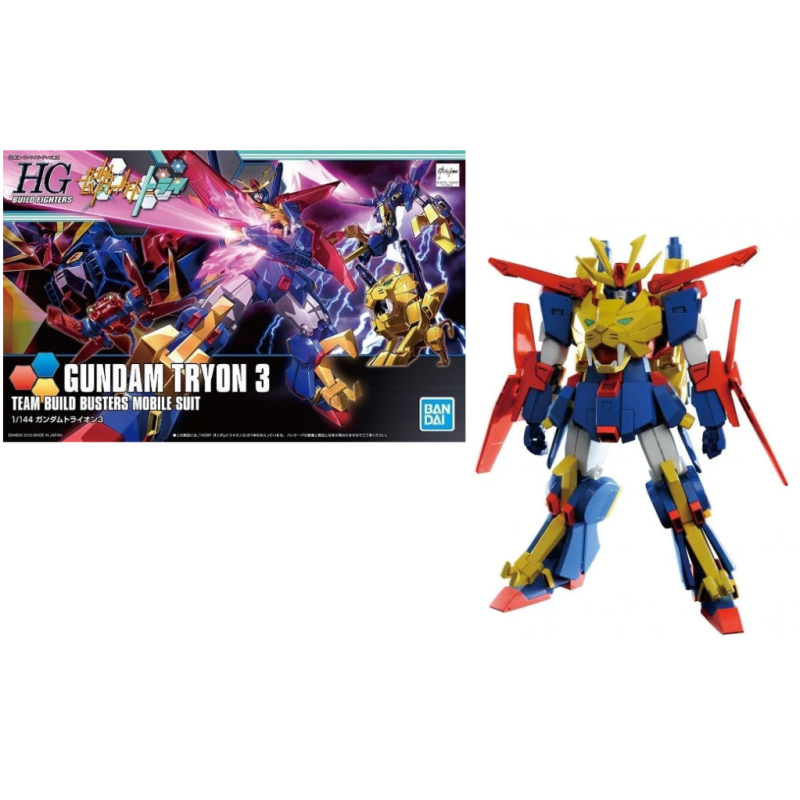 GUNDAM - HG 1/144 Gundam Tryon 3 - Model Kit 