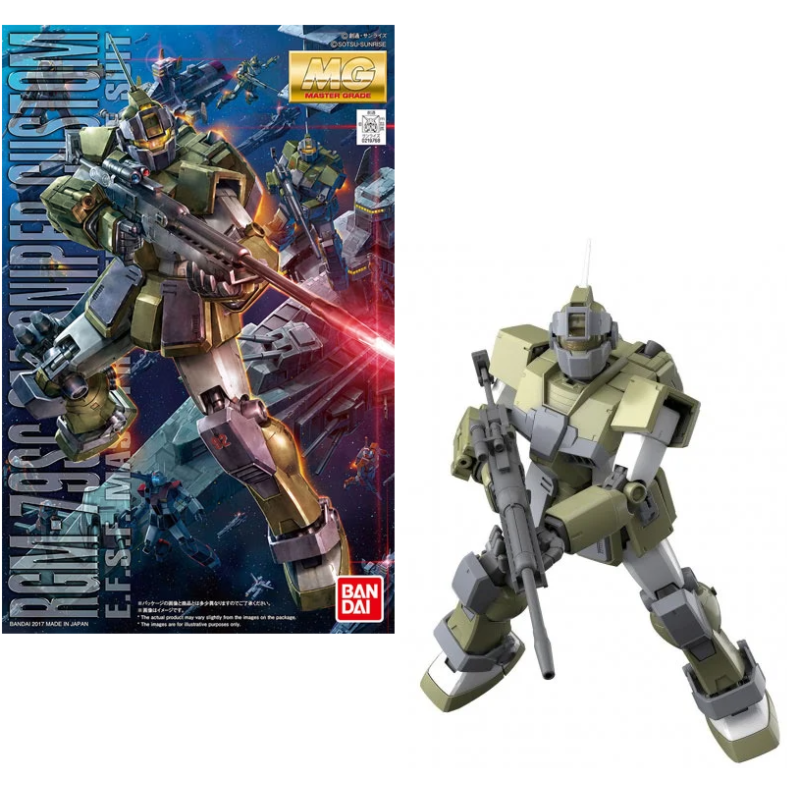 GUNDAM - MG 1/100 RGM-79SC Sniper Custom - Model Kit 