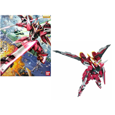 GUNDAM - MG 1/100 ZGMF-X19A Infinite Justice Gundam - Model Kit 