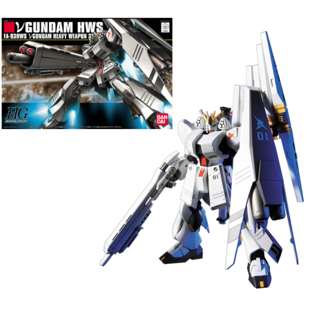 GUNDAM - HGUC 1/144 FA-93HWS vGundam Heavy Weapon - Model Kit 