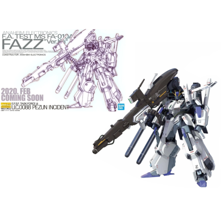 GUNDAM - MG 1/100 Fazz Ver.Ka FA-010 - Model Kit 