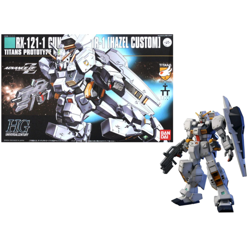 GUNDAM - HGUC 1/144 Hazel Kai RX-121-1 Gundam - Model Kit 