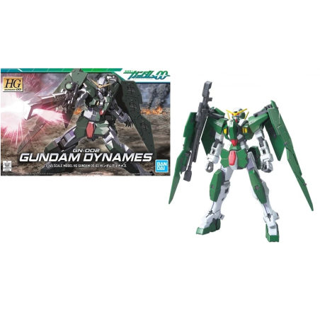 GUNDAM - HG 1/144 Arios Gundam Dynames GN-002 - Model Kit 