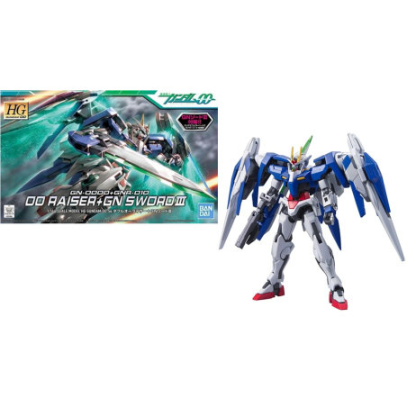 GUNDAM - HG 1/144 OO Raiser+Gn Sword II - Model Kit 