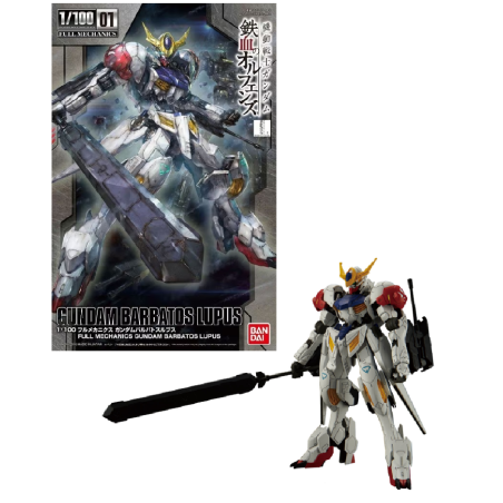 GUNDAM - 1/100 Full Mechanics Gundam Barbatos Lupus - Model Kit 