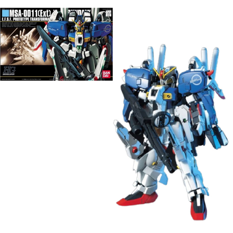 GUNDAM - HGUC 1/144 MSA-0011 (Ext) Ex-S Gundam - Model Kit 